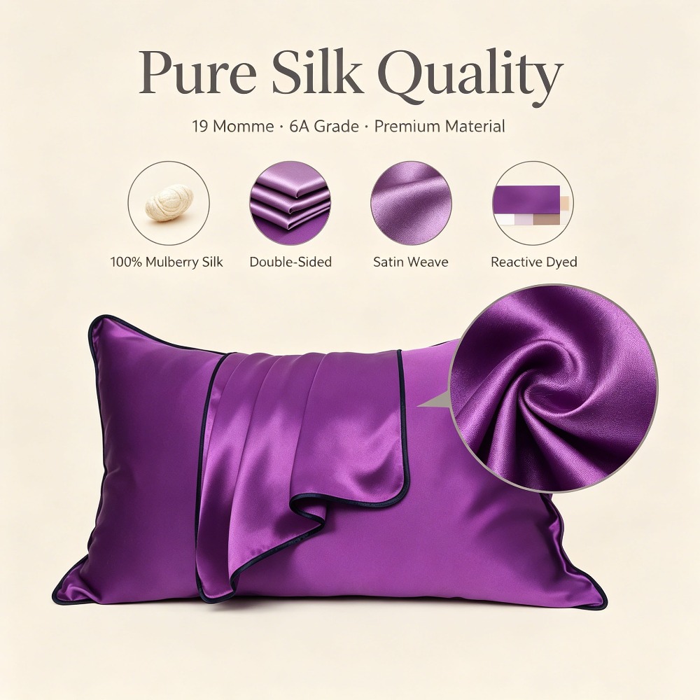 Funda de Almohada de Seda de M - Hair Care Hospital reseña y precio