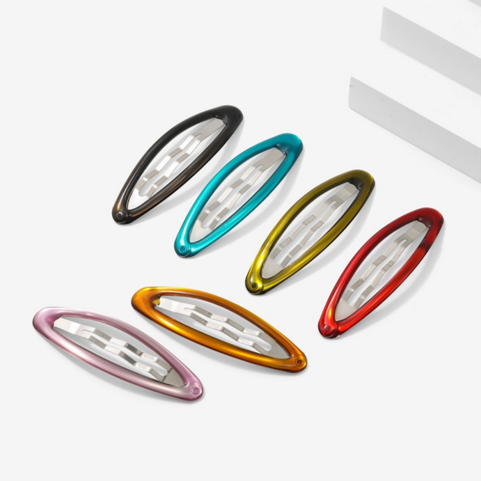 Horquillas ovaladas huecas de  - Hair Care Korea reseña y precio