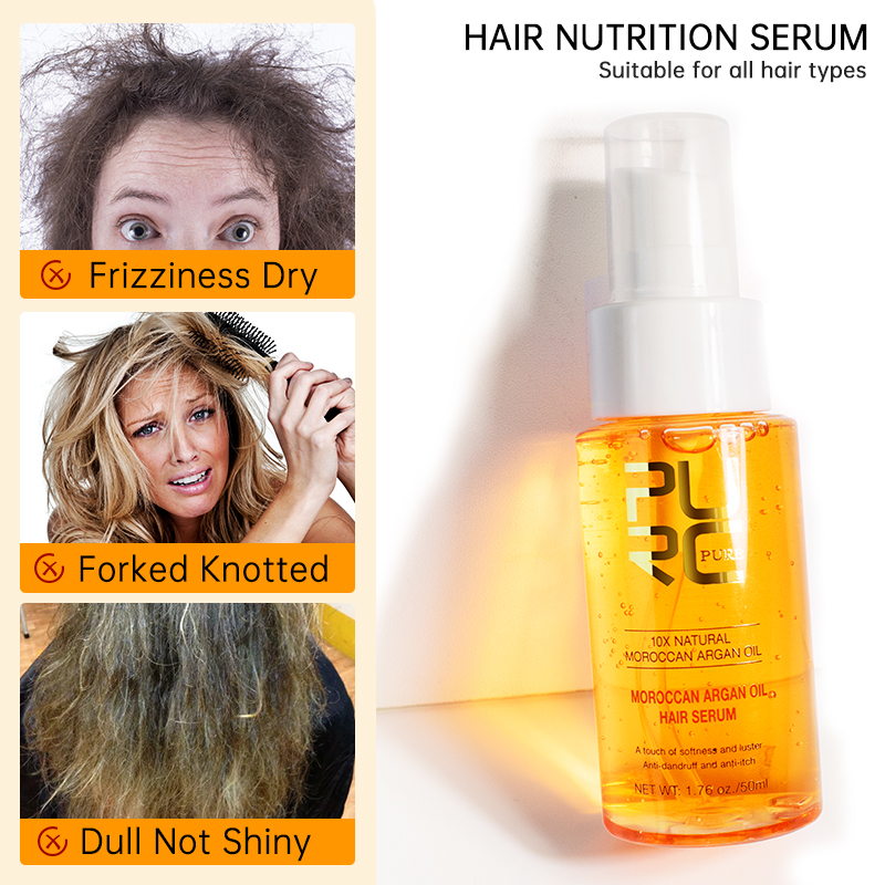 Aceite de suero de Argán marro - Hair Care Korea reseña y precio